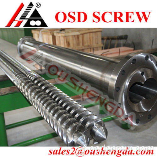 MD 90 Extruder parallel twin screw barrel για κοκκοποιητή